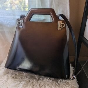 Authentic Salvatore Ferragamo Gradient Wanda Bag